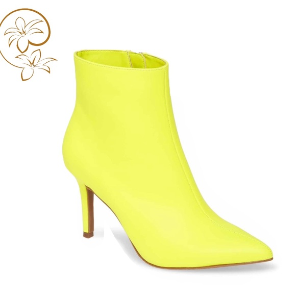 bp Shoes - BP Neon Clarise Stiletto Bootie Size 8.5